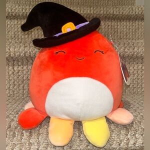 8 inch Detra the octopus Halloween edition